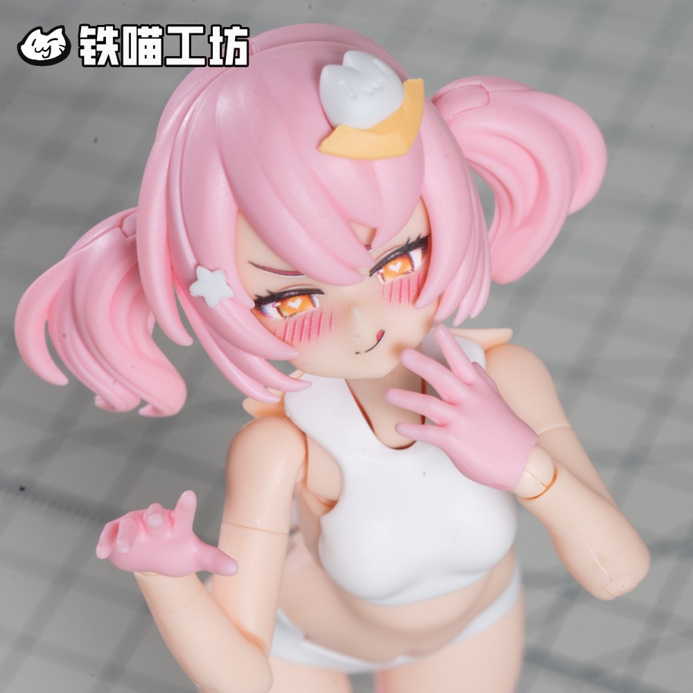【TETSUNEKO工房】PUNI☆MOFU・表情顔パーツ完成品 メガミデバイス・コトブキヤ
