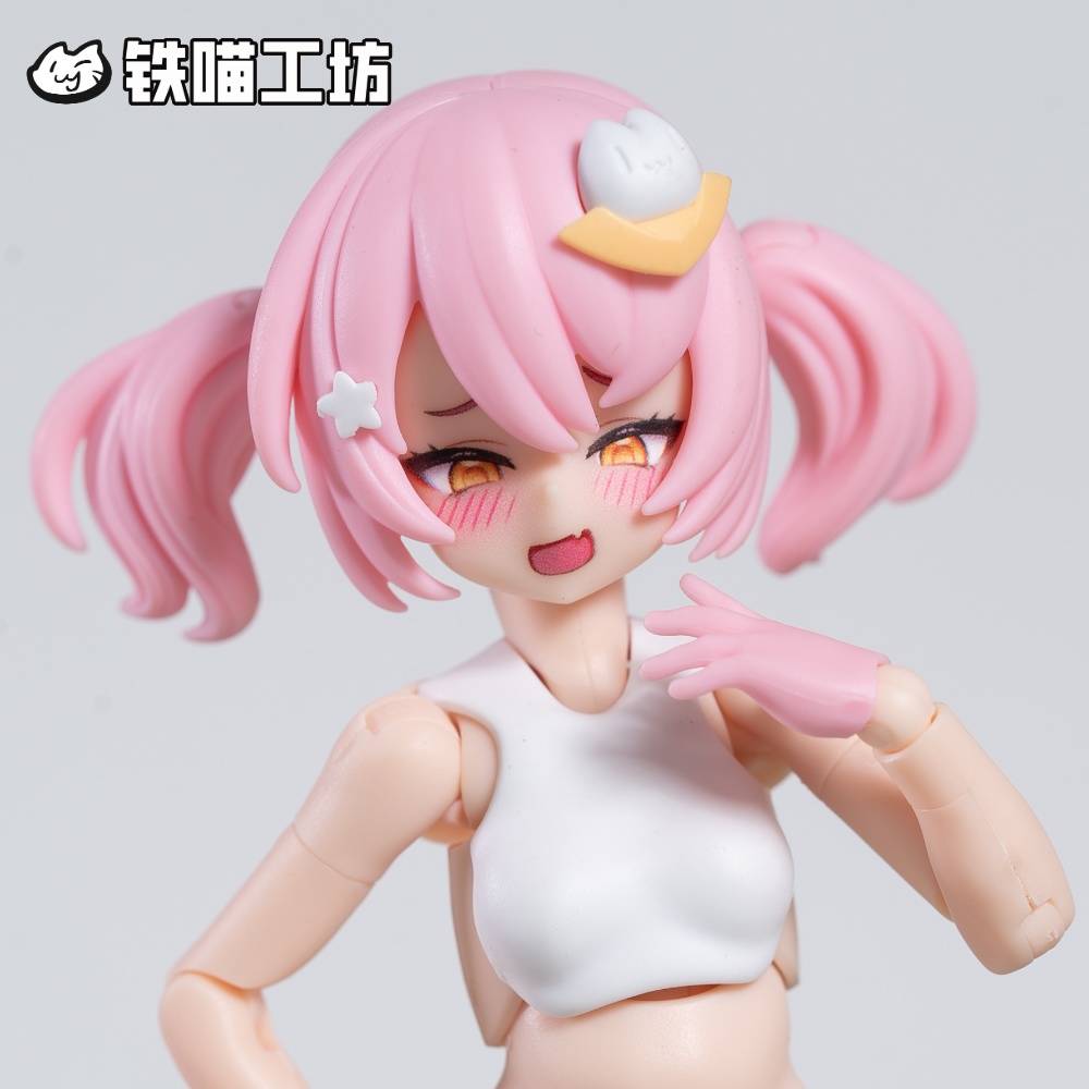 【TETSUNEKO工房】PUNI☆MOFU・表情顔パーツ完成品 メガミデバイス・コトブキヤ