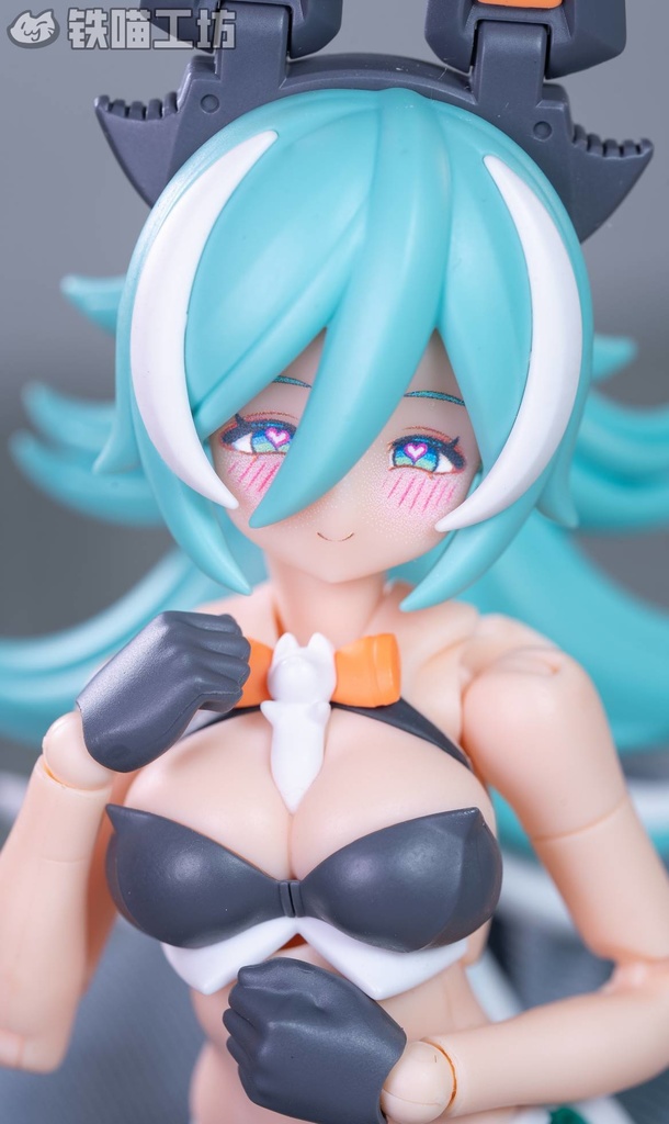 【TETSUNEKO工房】PUNI☆MOFU・表情顔パーツ完成品 メガミデバイス・コトブキヤ