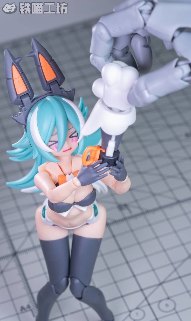 【TETSUNEKO工房】PUNI☆MOFU・表情顔パーツ完成品 メガミデバイス・コトブキヤ