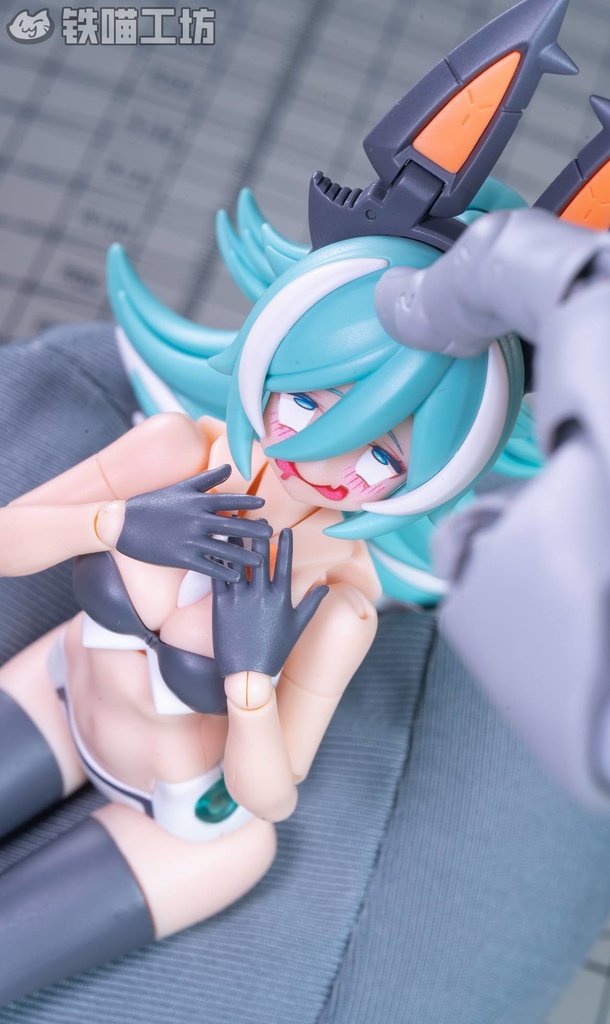 【TETSUNEKO工房】PUNI☆MOFU・表情顔パーツ完成品 メガミデバイス・コトブキヤ