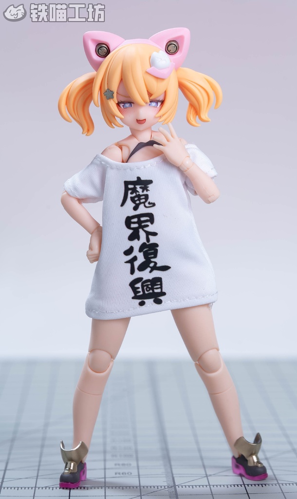 「1/12・ドール服」プリントTシャツ 第二弾・メガミデバイス