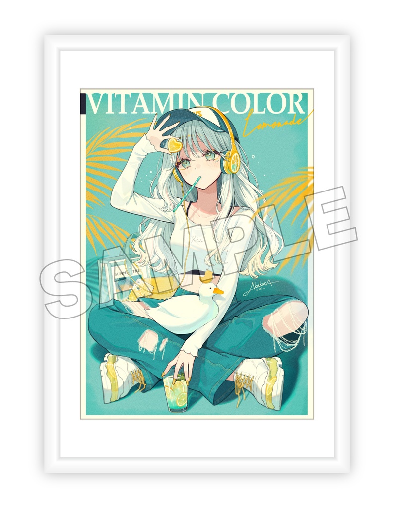 BREAK TIME 複製画07 VITAMIN COLOR
