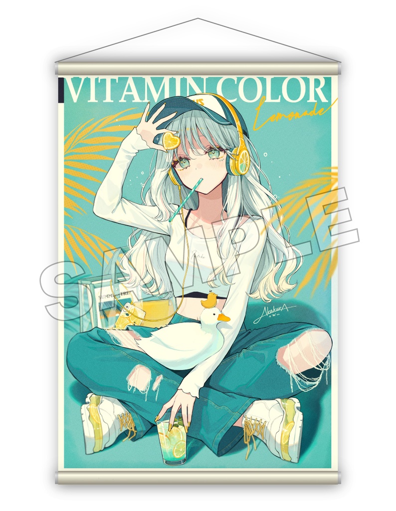 BREAK TIME タペストリー07 VITAMIN COLOR