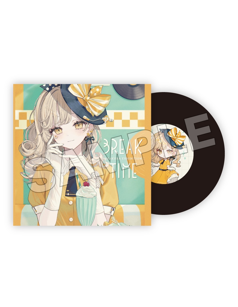 BREAK TIME レコードコースター01 BREAK TIME A