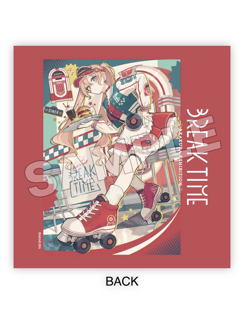 BREAK TIME レコードコースター02 BREAK TIME B
