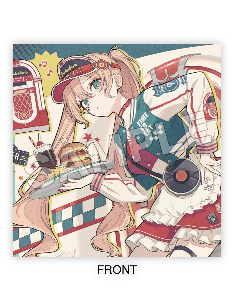 BREAK TIME レコードコースター02 BREAK TIME B