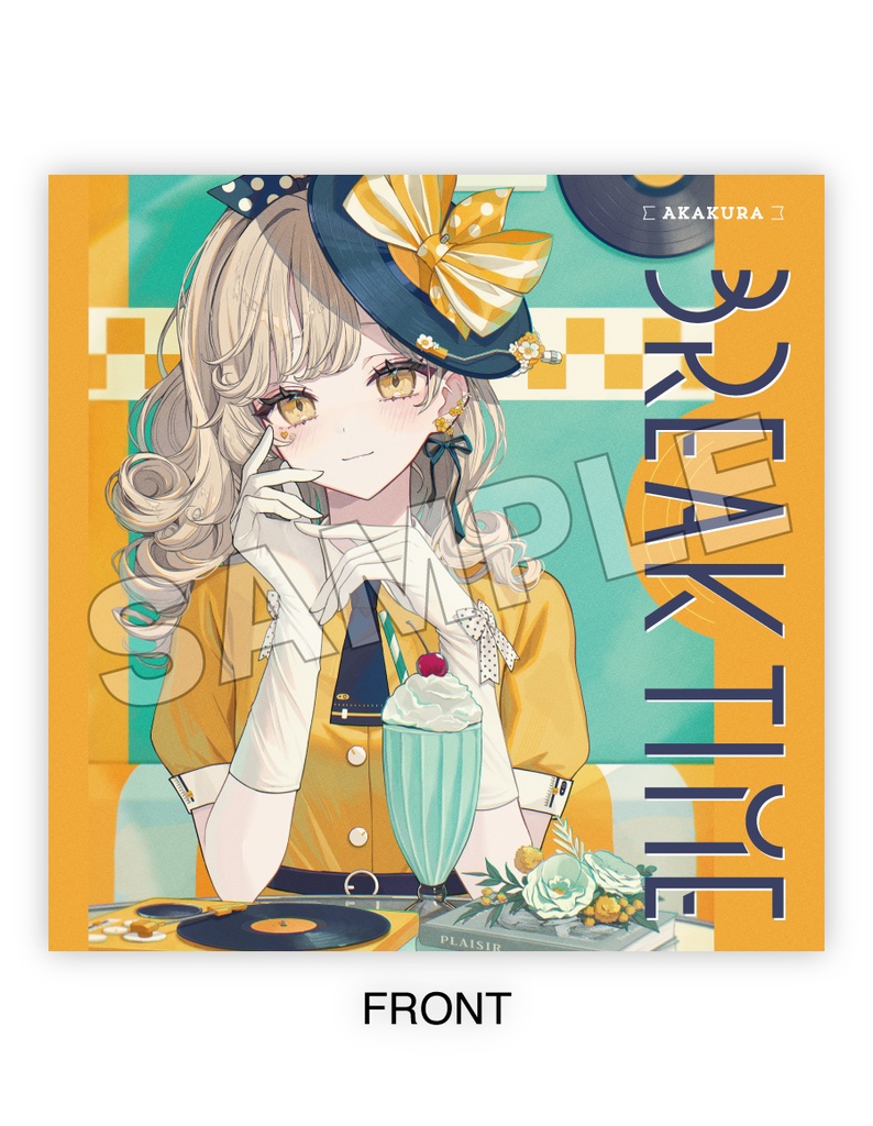 BREAK TIME フェイクレコードジャケット01BREAK TIME A