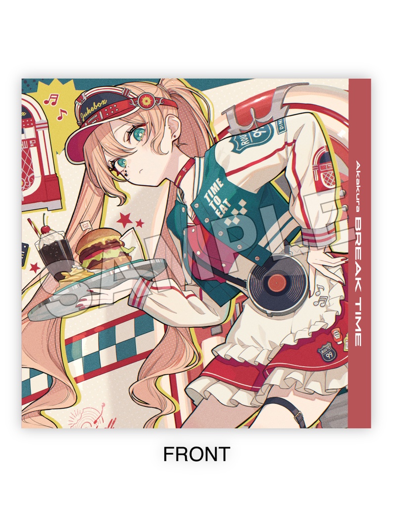 BREAK TIME フェイクレコードジャケット02BREAK TIME B