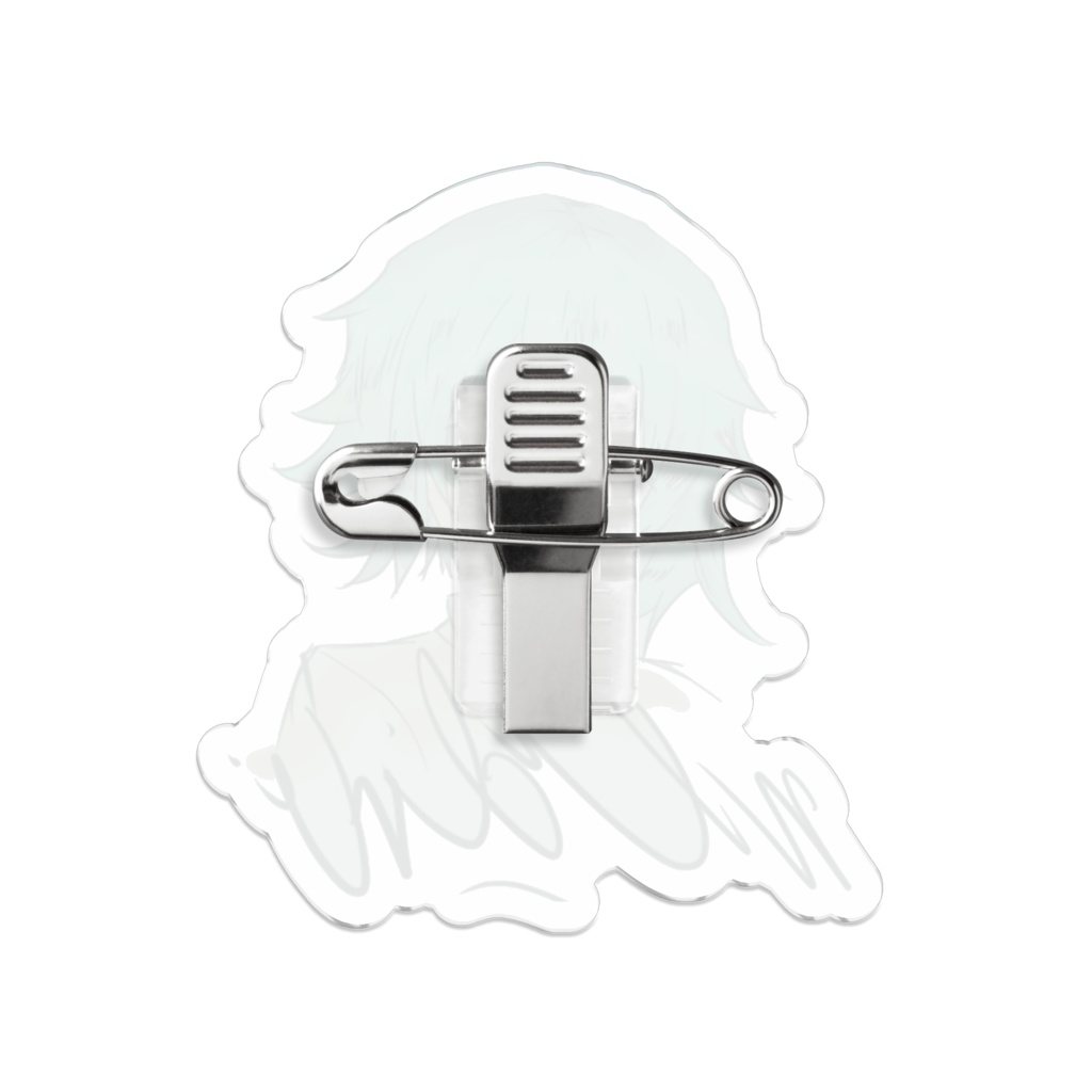 羽瀬川 ミドリ イメージイラストバッジ