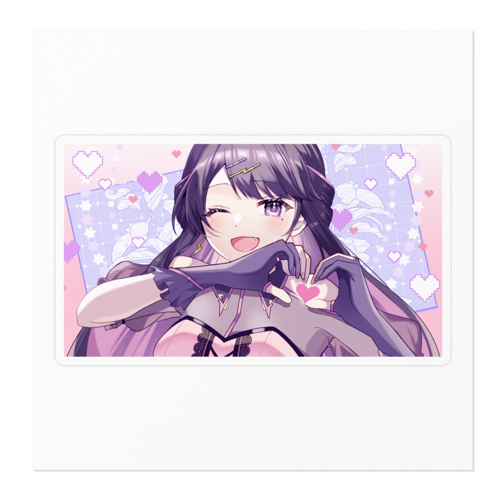 2周年イラストステッカー