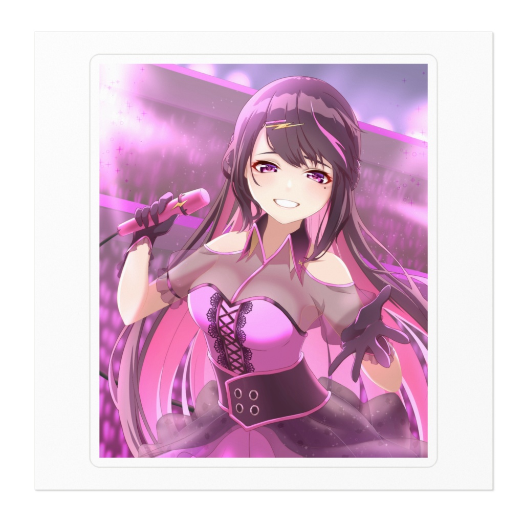 3周年ステッカー