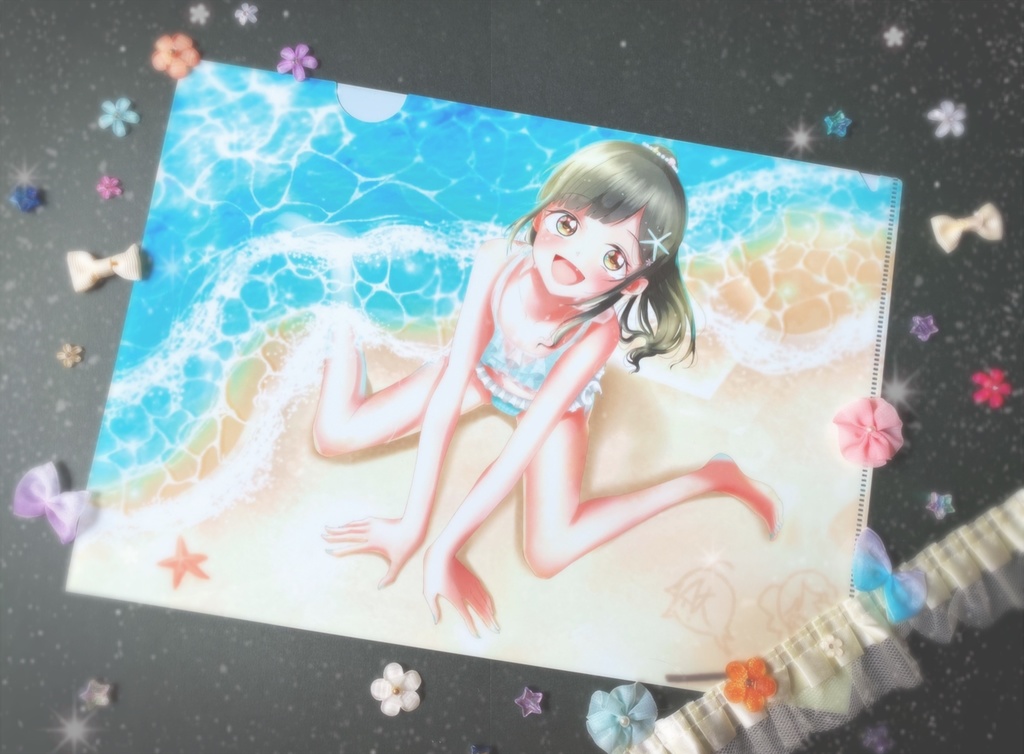 自創作 クリアファイル サマーver.