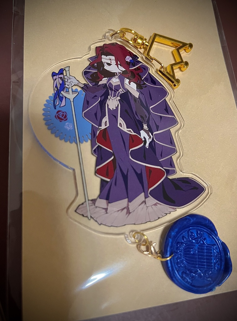 女装陛下【ブライダルアクキー(チャーム付)】