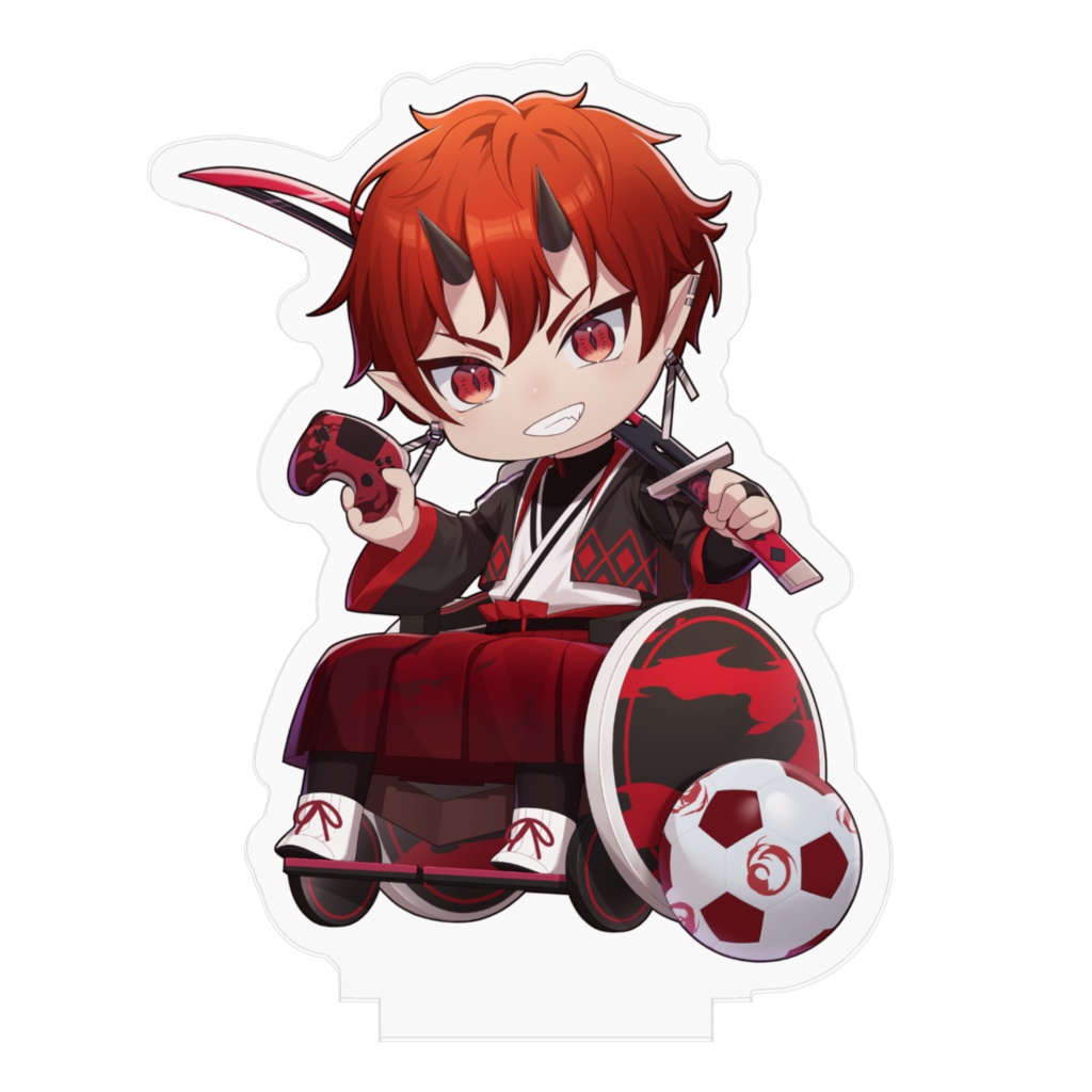 焔牙炎アクスタ(デフォルメ)