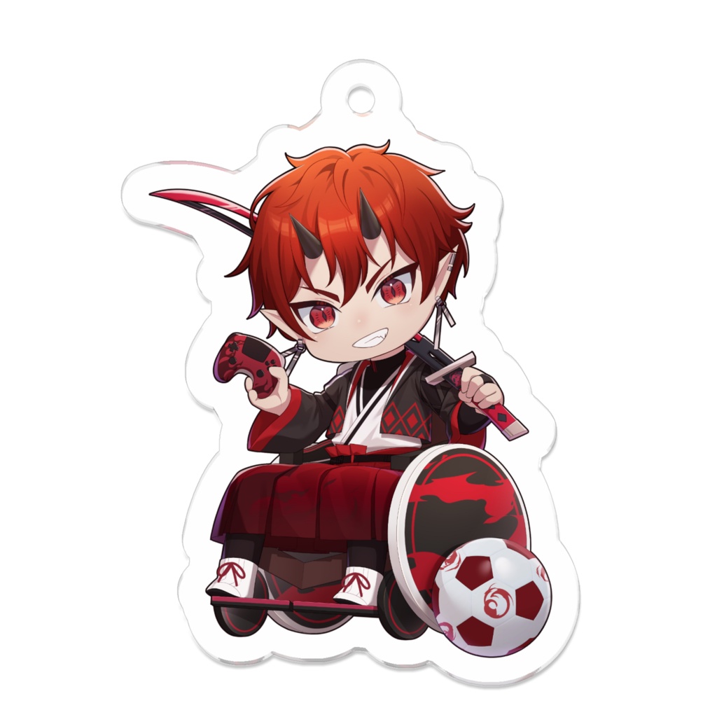 焔牙炎アクキー