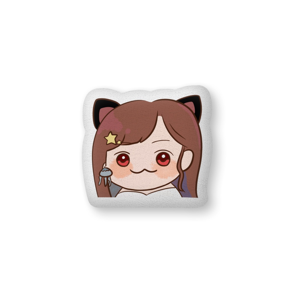 【ふかふかクッション】表裏印刷ゆるてぃな
