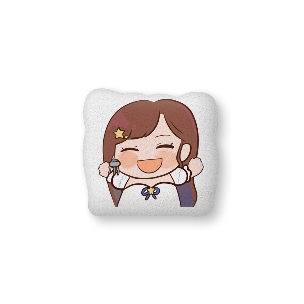 【ふかふかクッション】表裏印刷ゆるてぃな