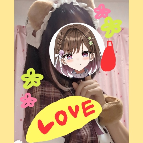 【甘姉てぃな復活記念】てぃなくまオムライス風ブロマイドセット