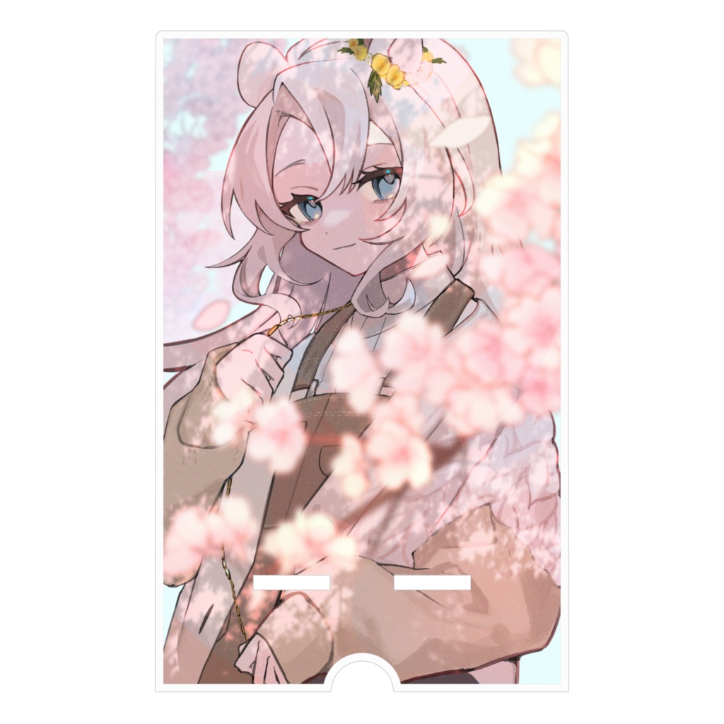 活動1周年記念!紙原そうめ『永久の春を』アクリルスマホスタンド