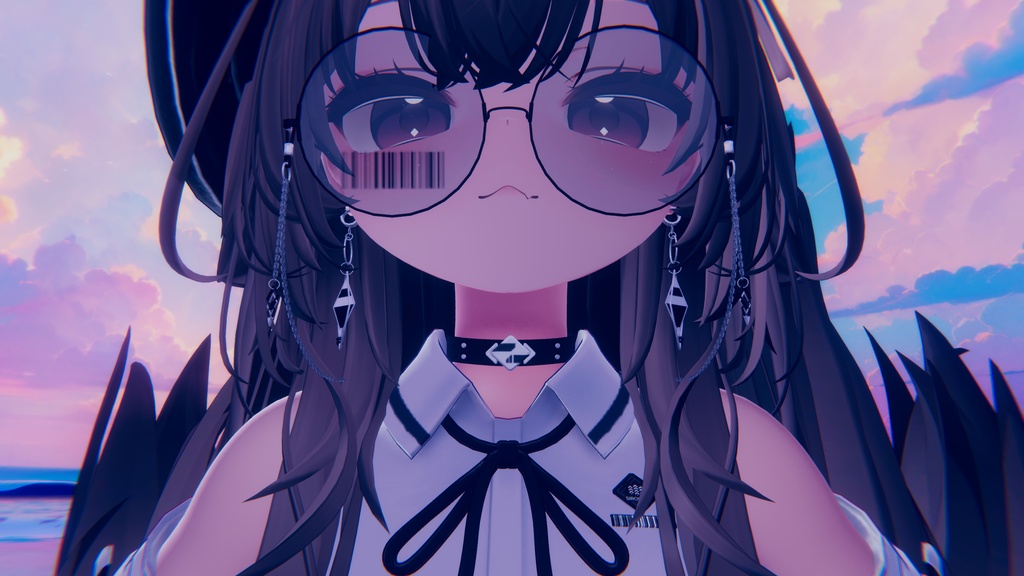 【Kaguya専用】【FREE】Kaguya-Backlight-Mask-【AI】