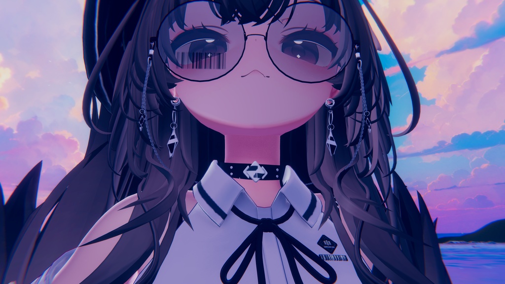 【Kaguya専用】【FREE】Kaguya-Backlight-Mask-【AI】