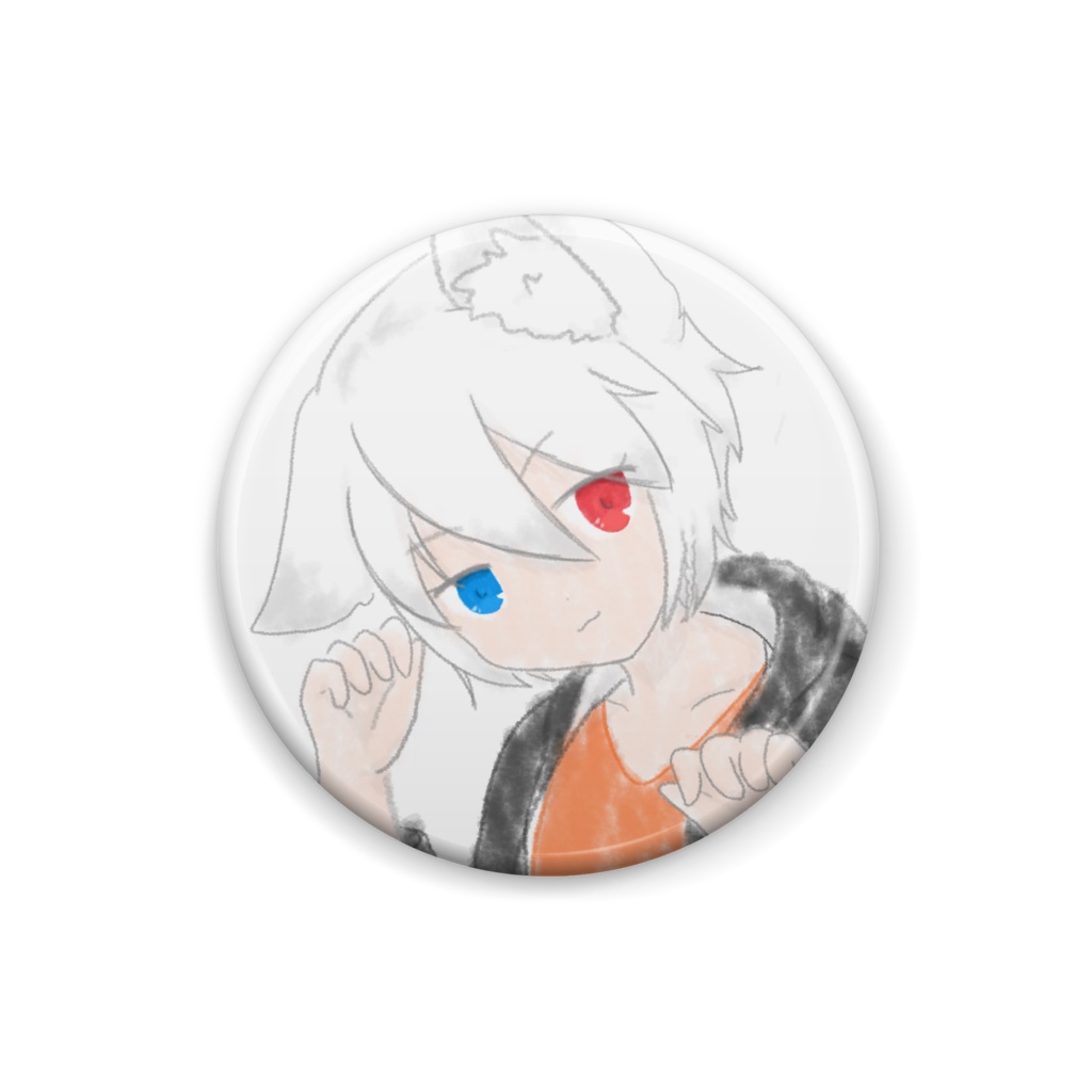 にゃー缶バッジ
