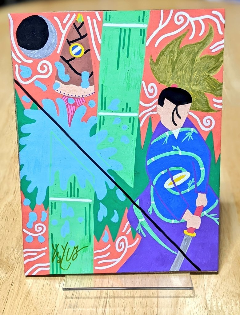 【原画】居合切り【1点かぎり】