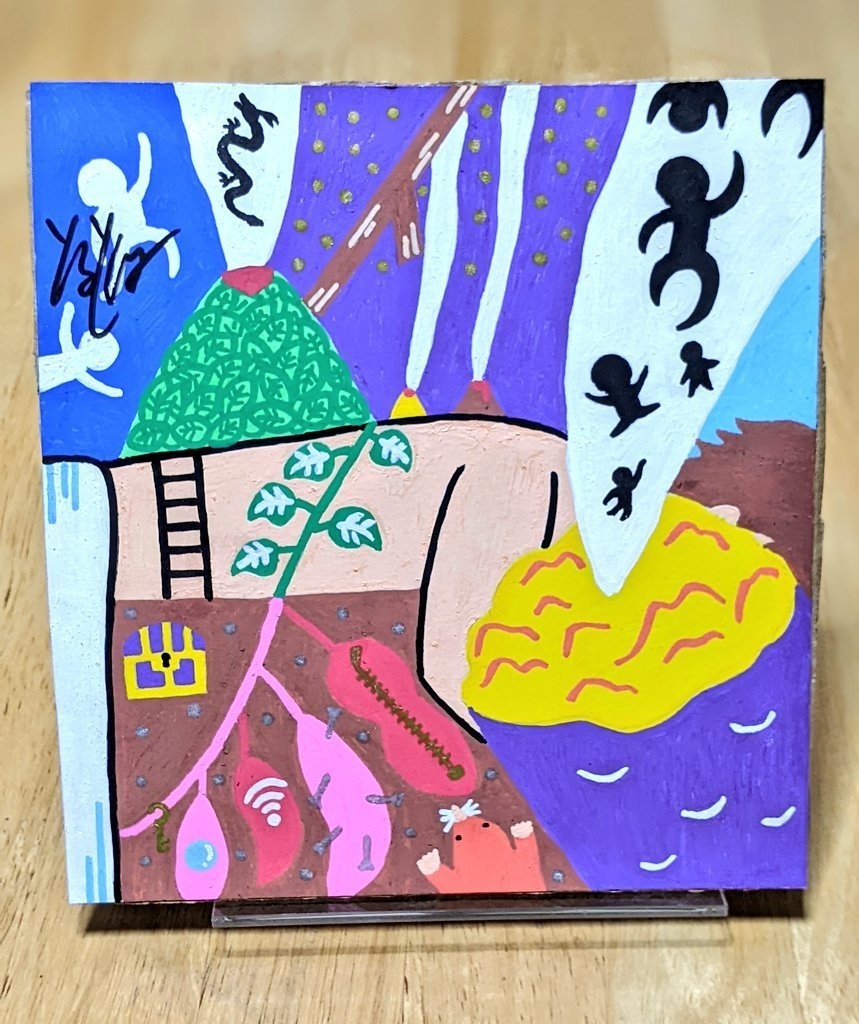 【原画】焼き芋【1点かぎり】