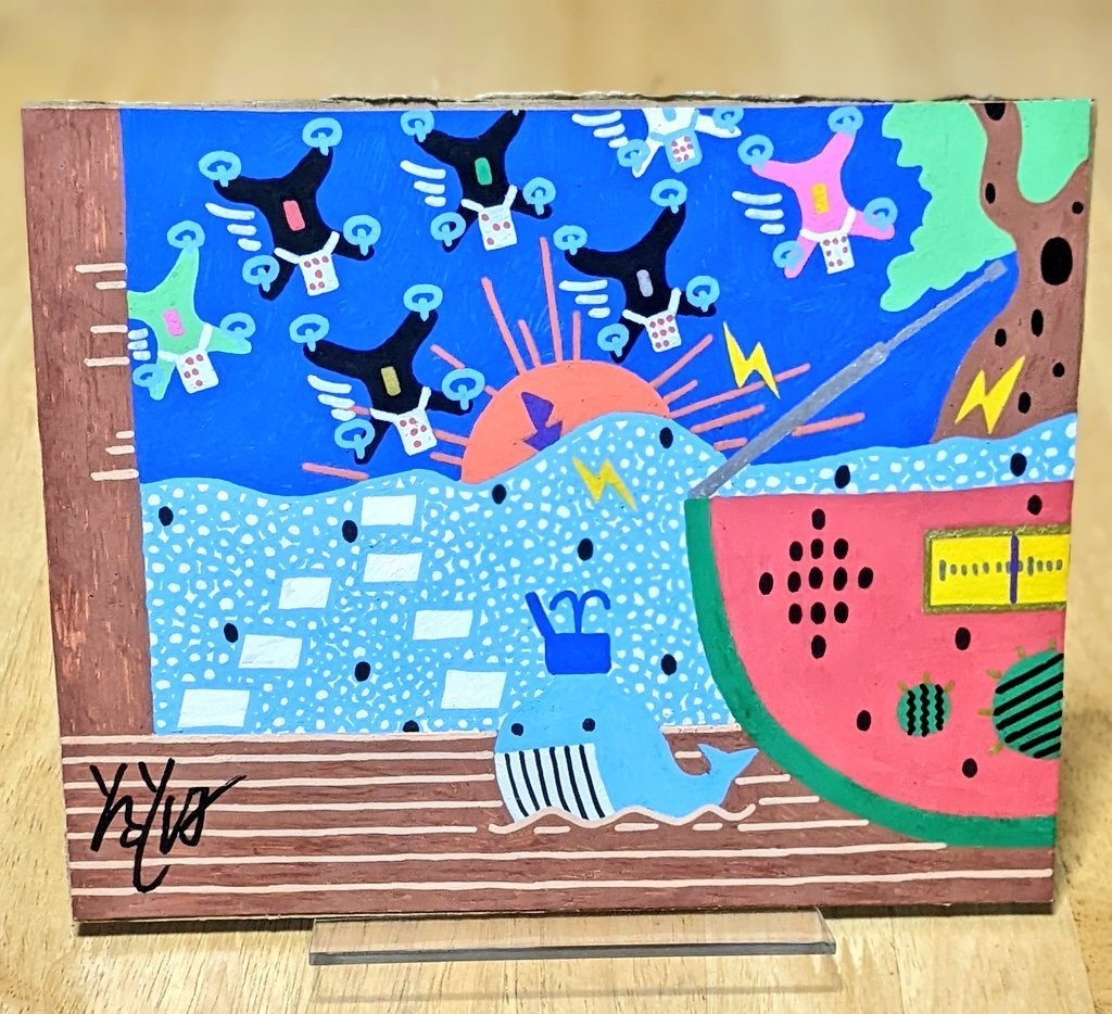 【原画】ラジオ体操【1点かぎり】