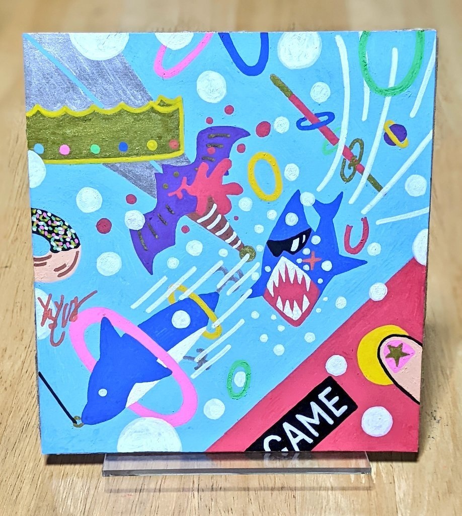 【原画】ウォーターゲーム【1点かぎり】