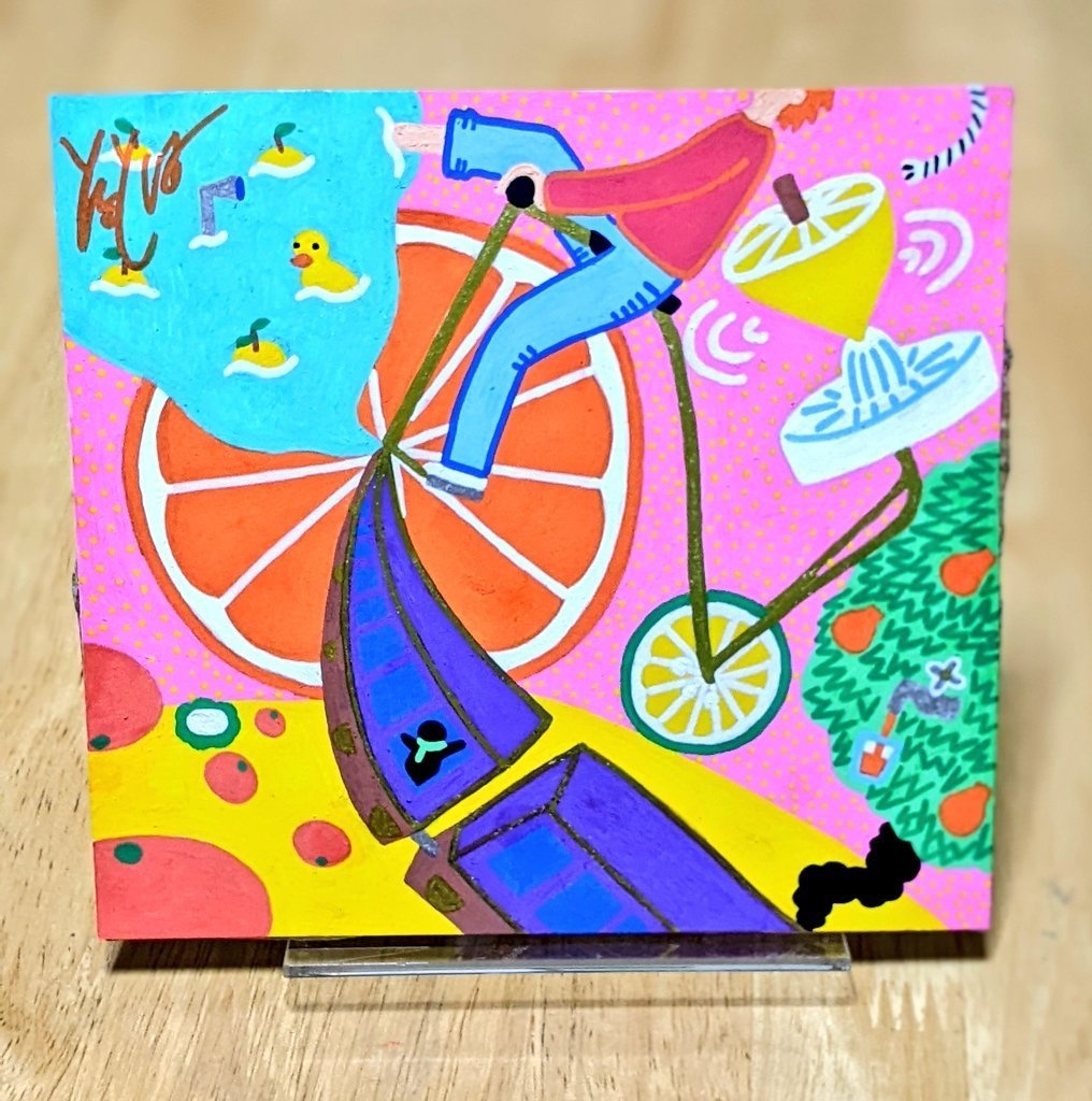 【原画】柑橘【1点かぎり】