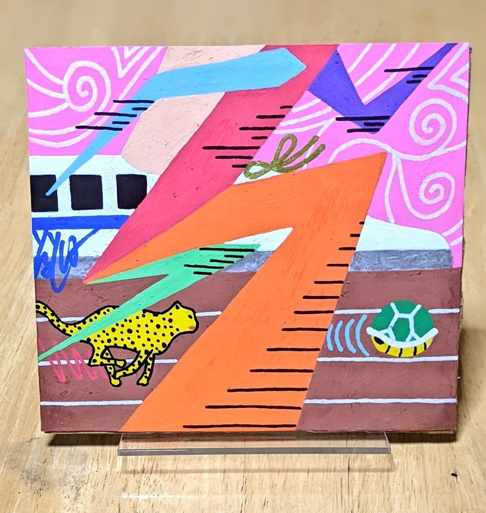 【原画】ランナー【1点かぎり】