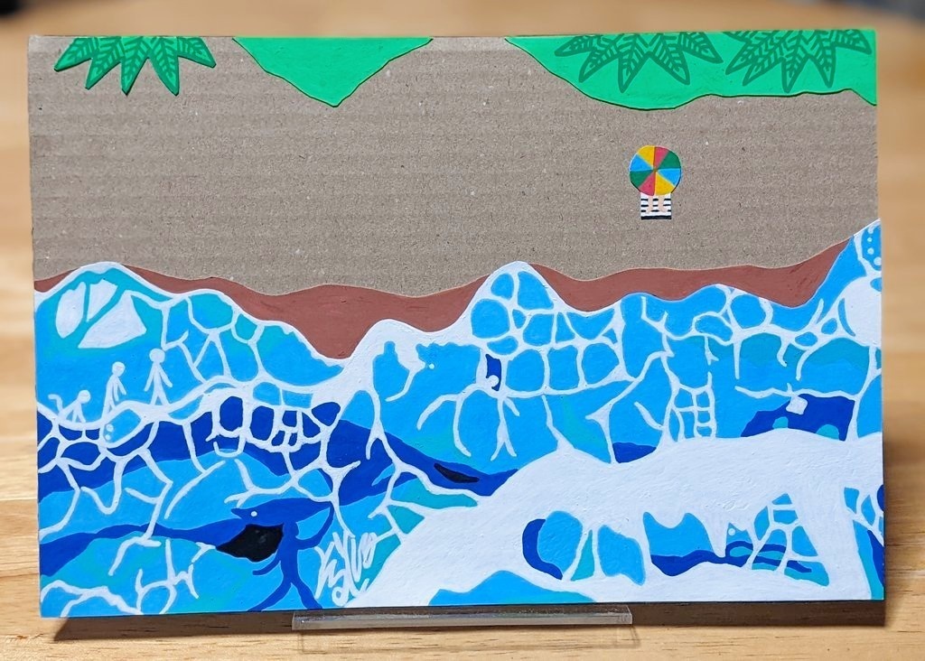 【原画】渚【1点かぎり】