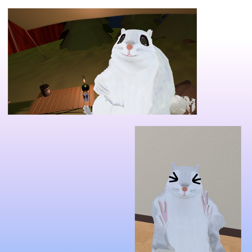 【VRChat向けアバター】えぞもん