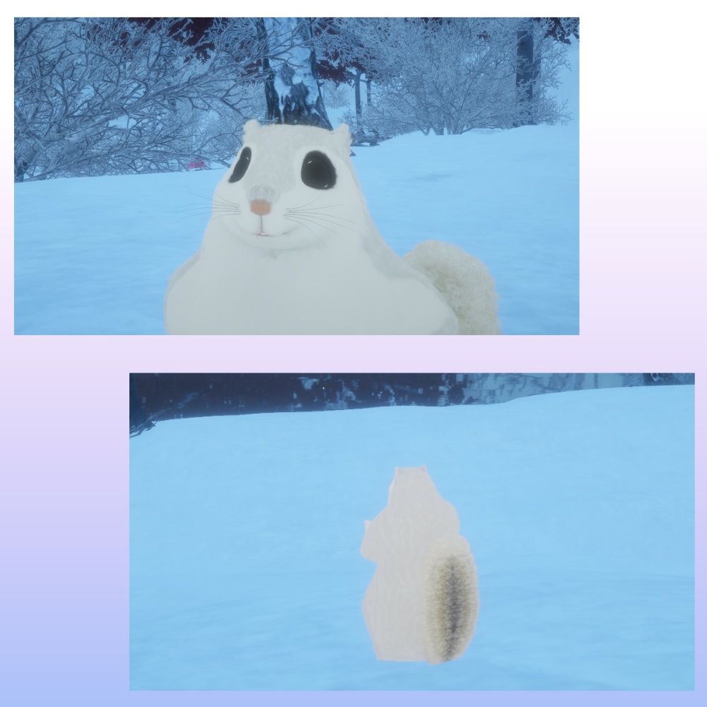 【VRChat向けアバター】えぞもん