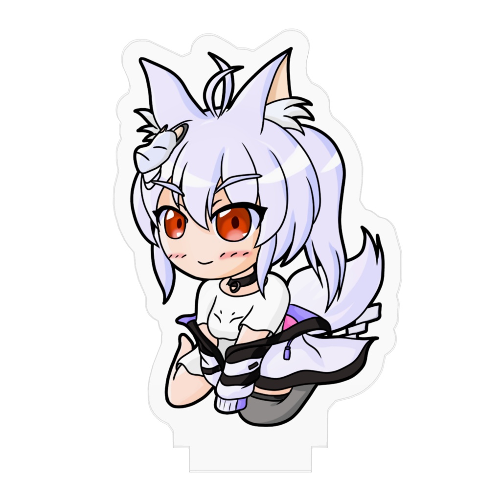 【非公式】雪尾紺 ミニアクリルフィギュア