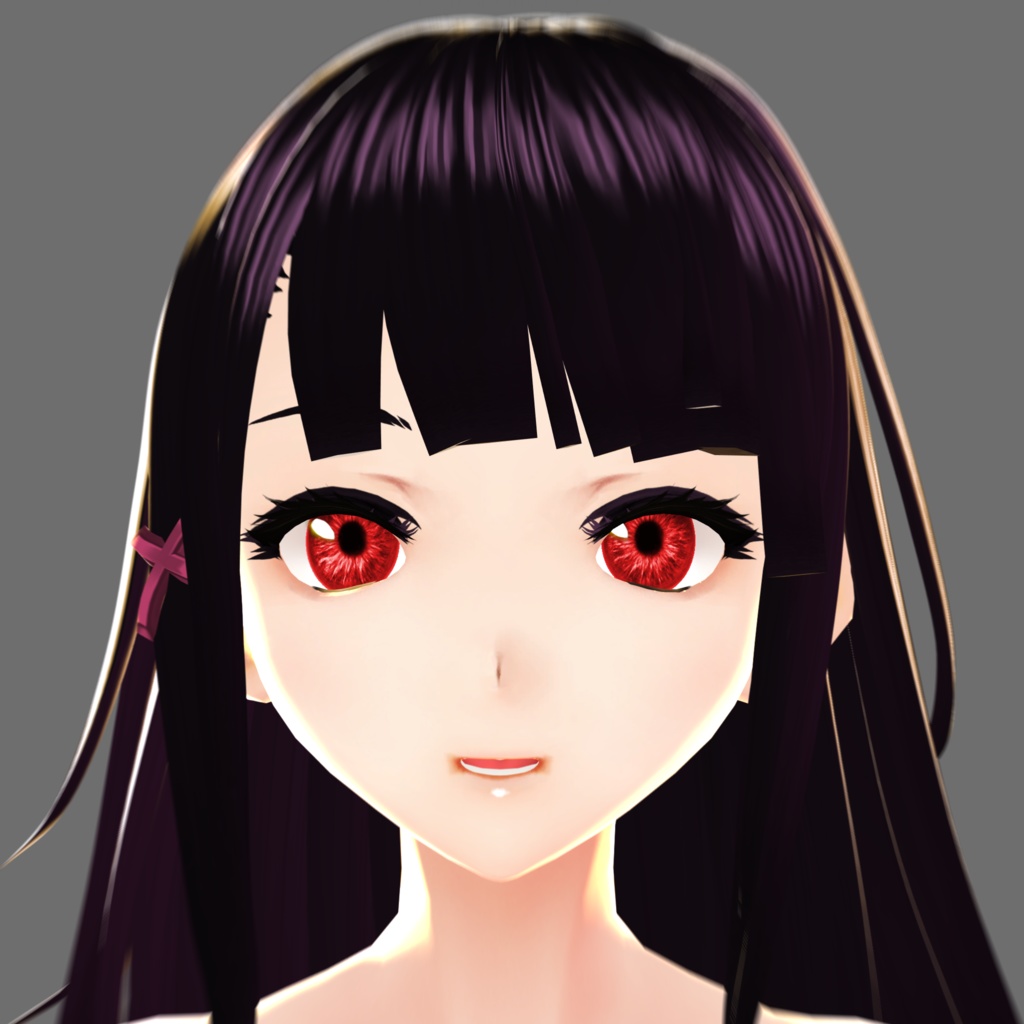 【無料】リアルな瞳テクスチャ10種類セット VROID Realistic Irises Eyeballs Texture Set 01