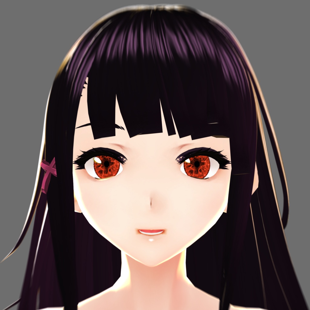 【無料】リアルな瞳テクスチャ10種類セット VROID Realistic Irises Eyeballs Texture Set 02