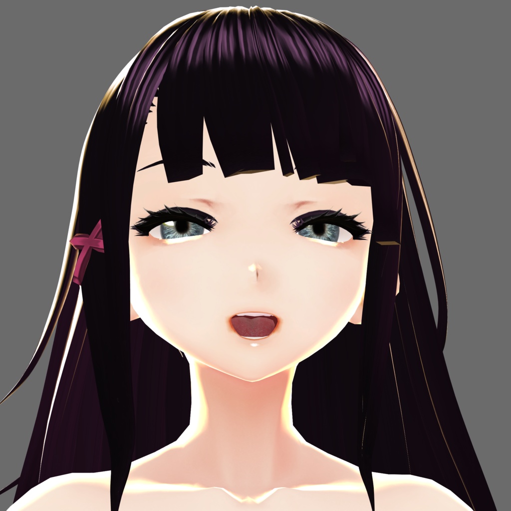 【無料】リアルな舌テクスチャ VROID Realistic Tongue Texture