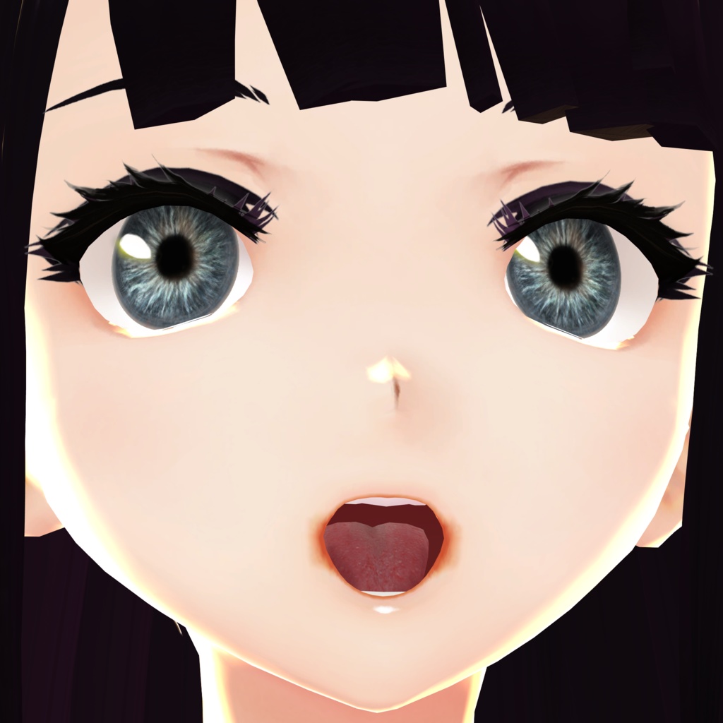 無料 リアルな舌テクスチャ Vroid Realistic Tongue Texture Mimiruru Booth