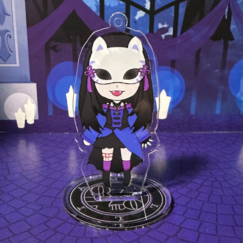 「Vモデル みりあさん」ずごっくゲームス！アクリルスタンドキーホルダー