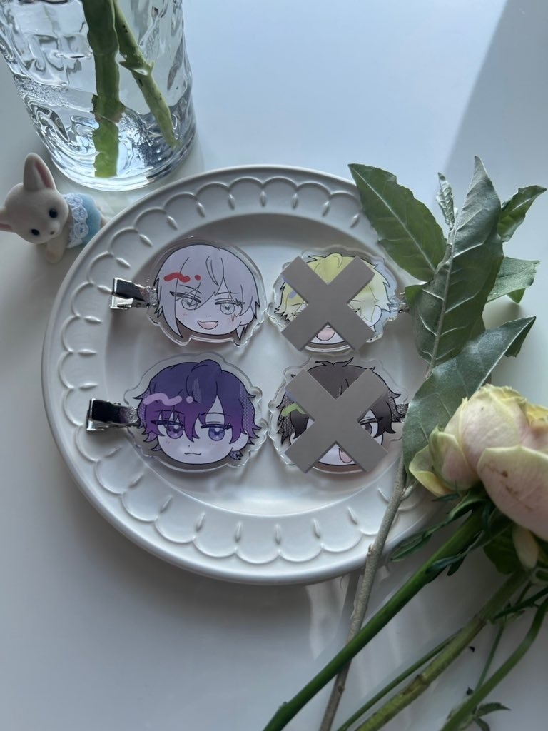 Noctyx前髪クリップ