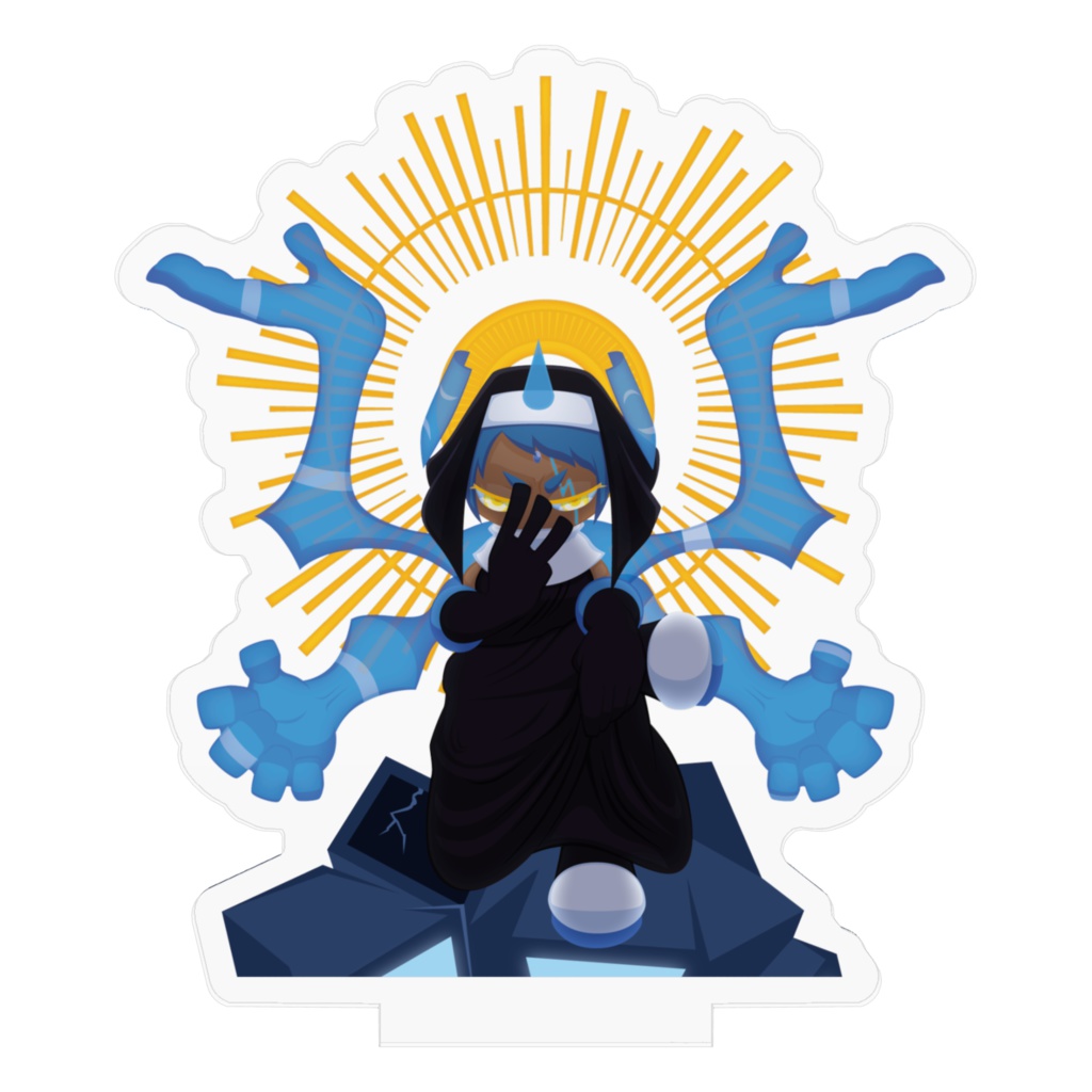 ルル【アクリルフィギュア】-パラサイトガール- 70×70㎜