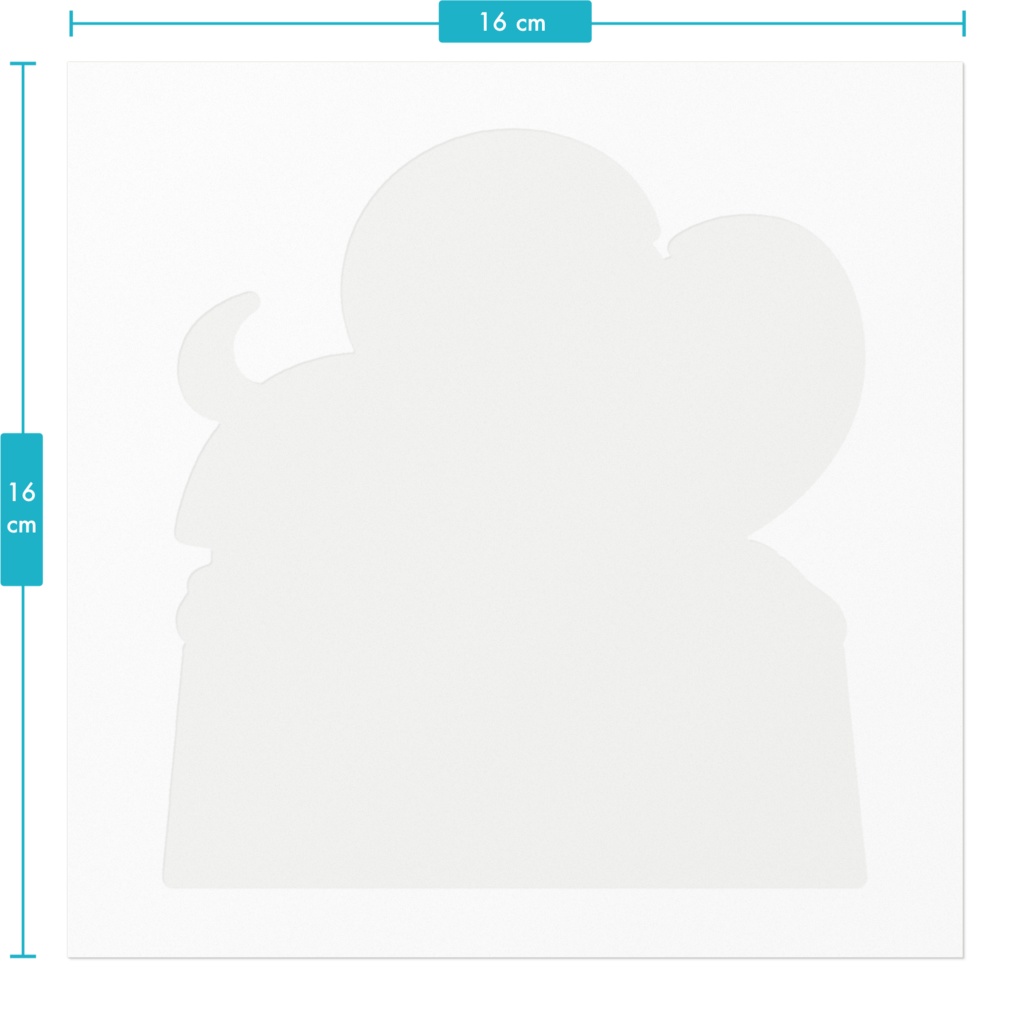 【ステッカー】アカハラ -160㎜×160㎜-