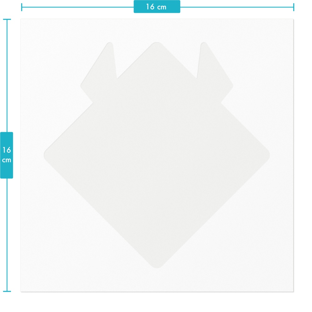 【ステッカー】ビスコの厄除け -160㎜×160㎜-