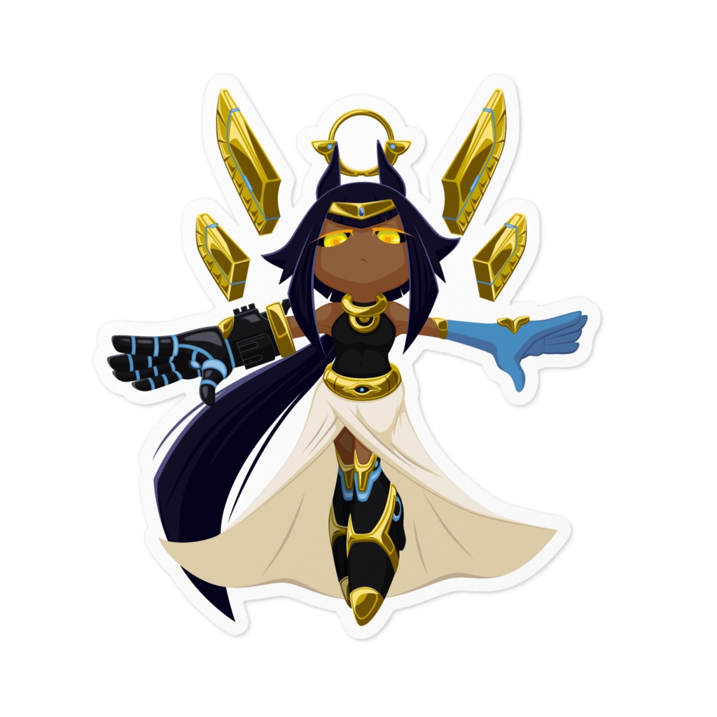 【ステッカー】ビスコ -100×100㎜-【パラサイトガール】