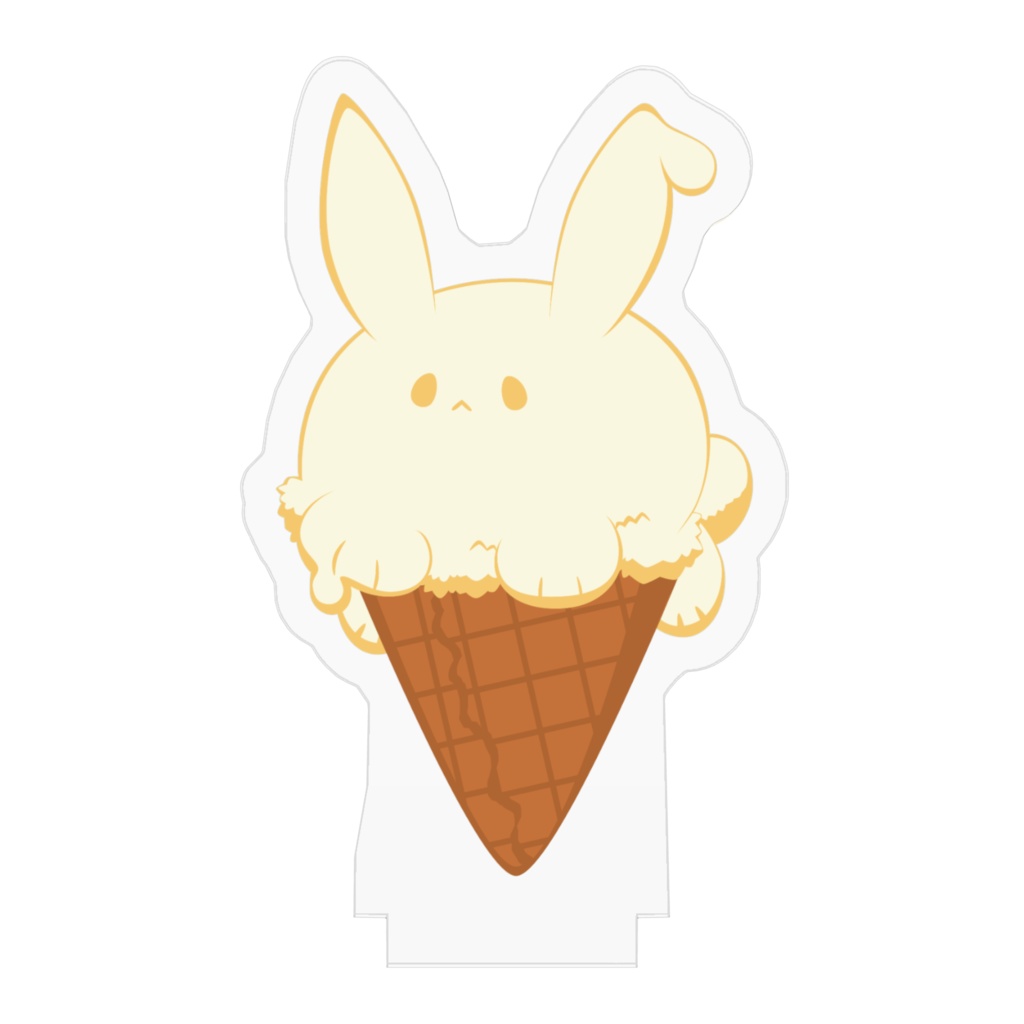 【アクリルフィギュア】バニー・ラ・アイス【50×50㎜】