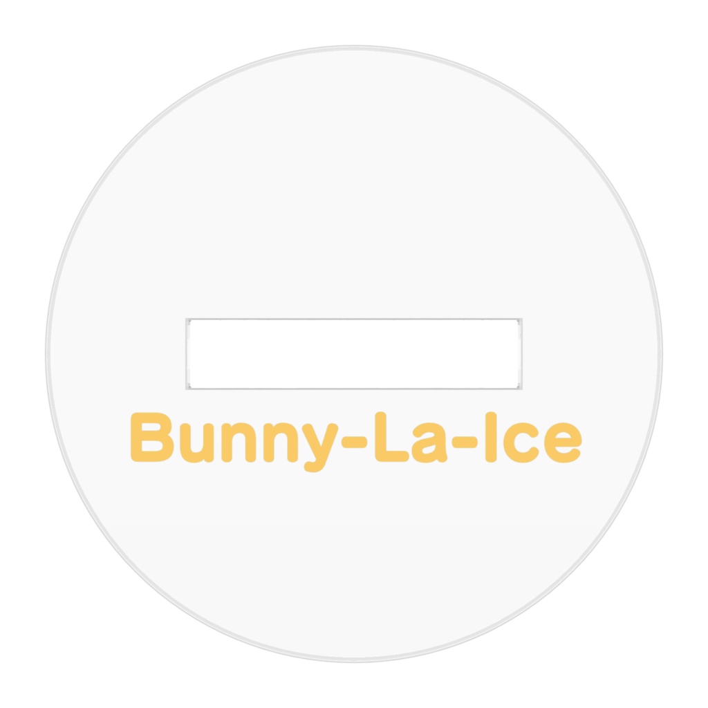 【アクリルフィギュア】バニー・ラ・アイス【50×50㎜】