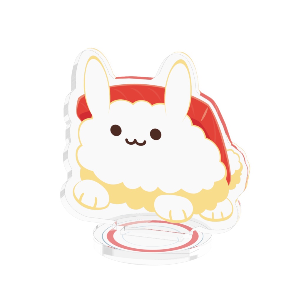 【アクリルフィギュア】やせいのおすし -マグロ-